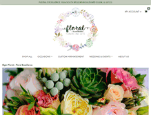 Tablet Screenshot of floralexcellence.com